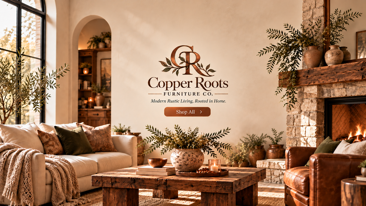 Copper Roots Furniture Co. | Modern Rustic Farmhouse Furniture